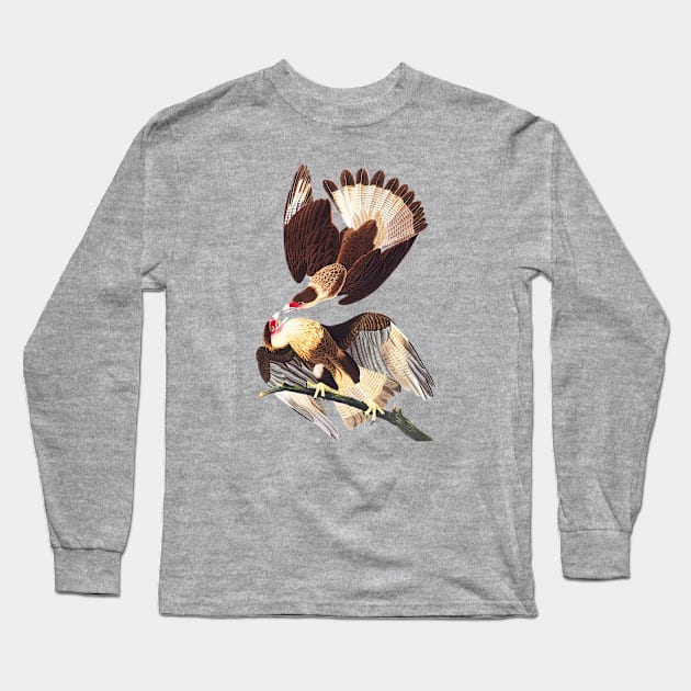 Caracara Eagles No. 2 Long Sleeve T-Shirt by RockettGraph1cs